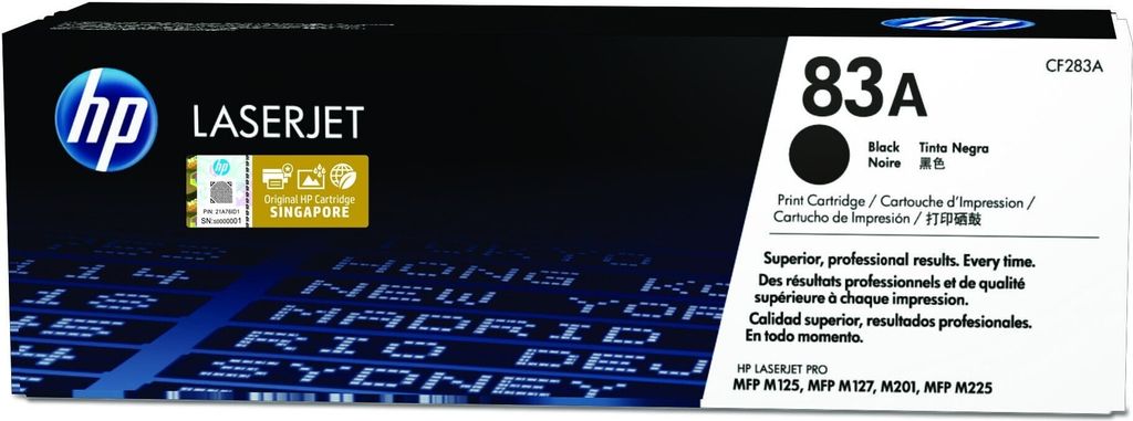 HP 83A Toner schwarz (CF283A) Produktbild 