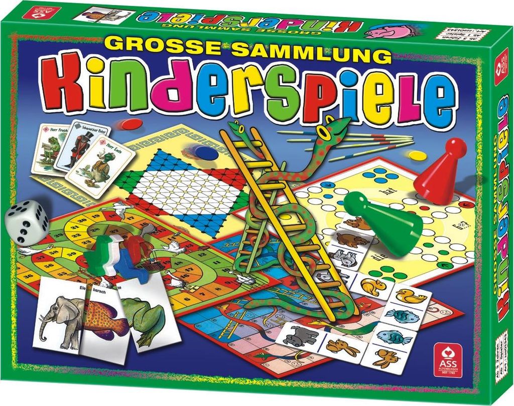 ASS ALTENBURGER Kinderspielesammlung Spiele-Set Produktbild 