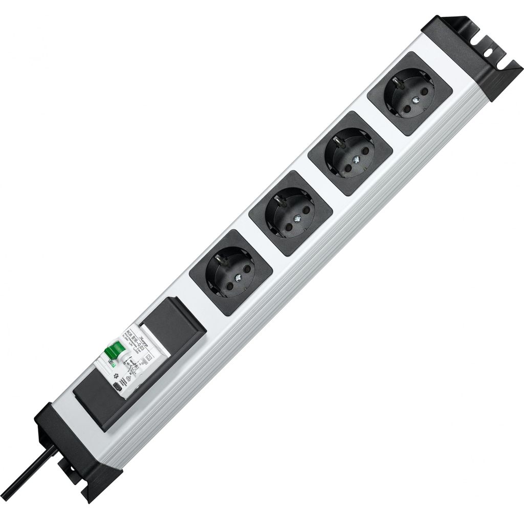 Kopp POWERversal, 1,4 m, IP20, Schwarz, Grau, 4 Produktbild 