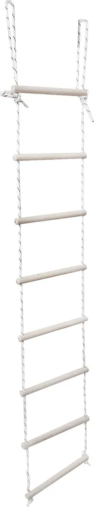 Échelle de corde de gymnastique suspendue MAŁPISZON coloris blanc pur