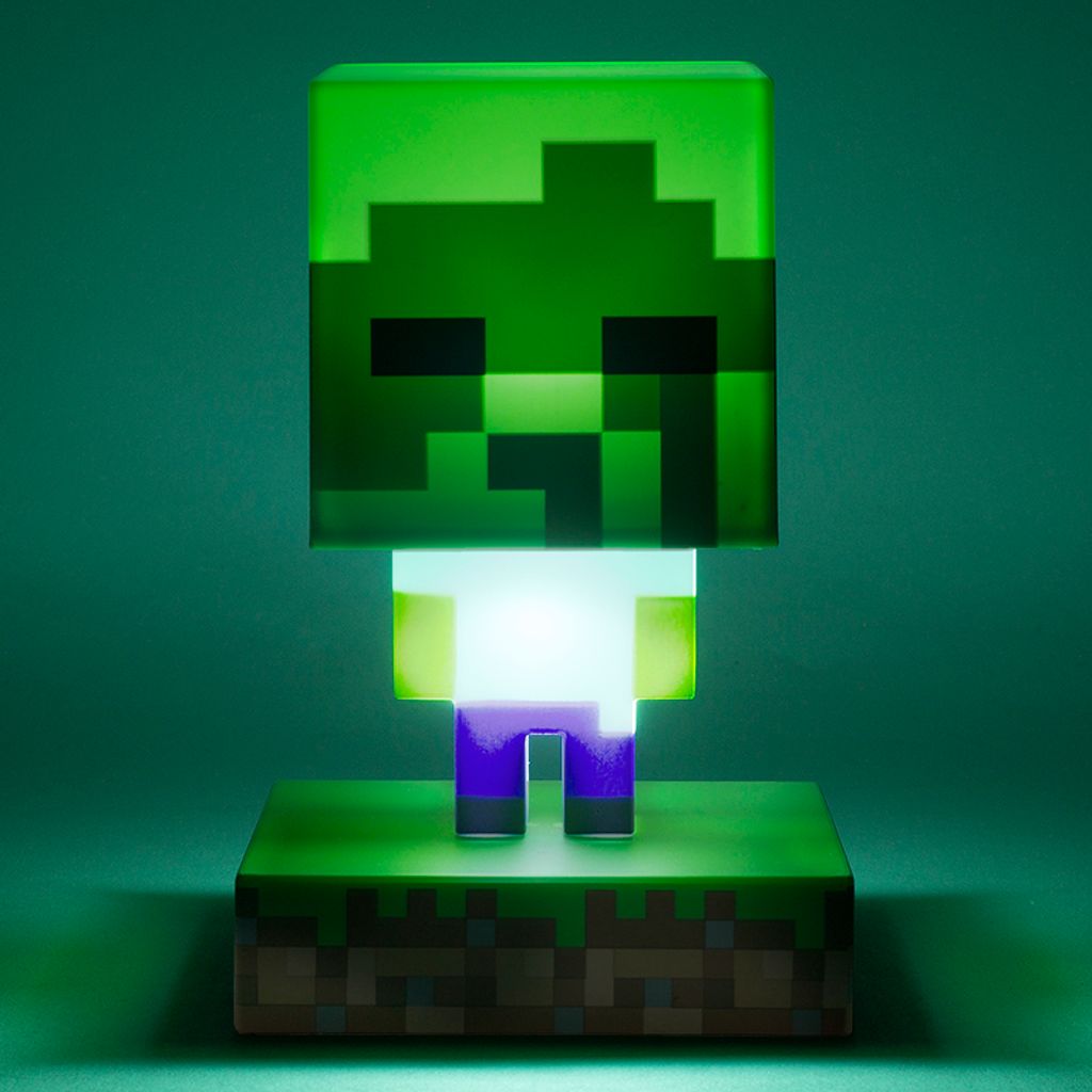 Zombie ikona lampy Minecraft Obrázok produktu 11