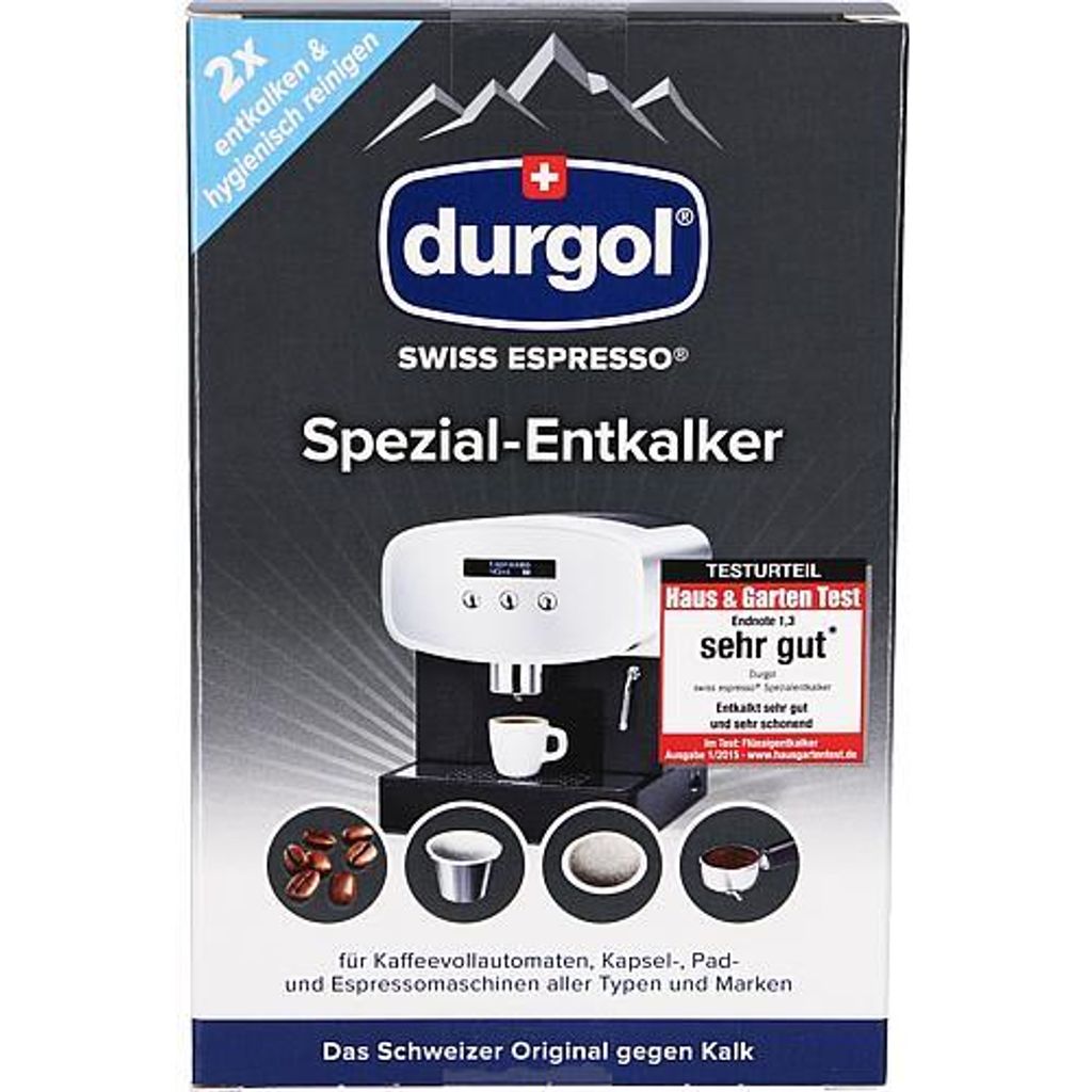 DURGOL Entkalker für Espressomaschinen 2 x 125 ml 2er Pack Produktbild 32
