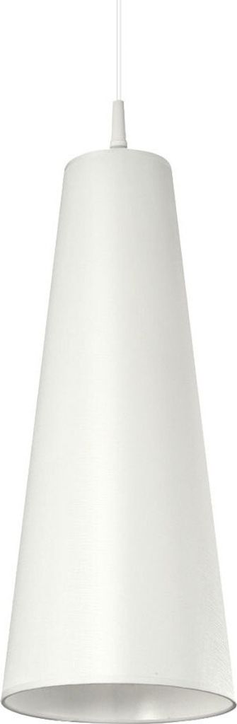 Hängeleuchte, Stoff, weiß, 20 cm, RAZZI