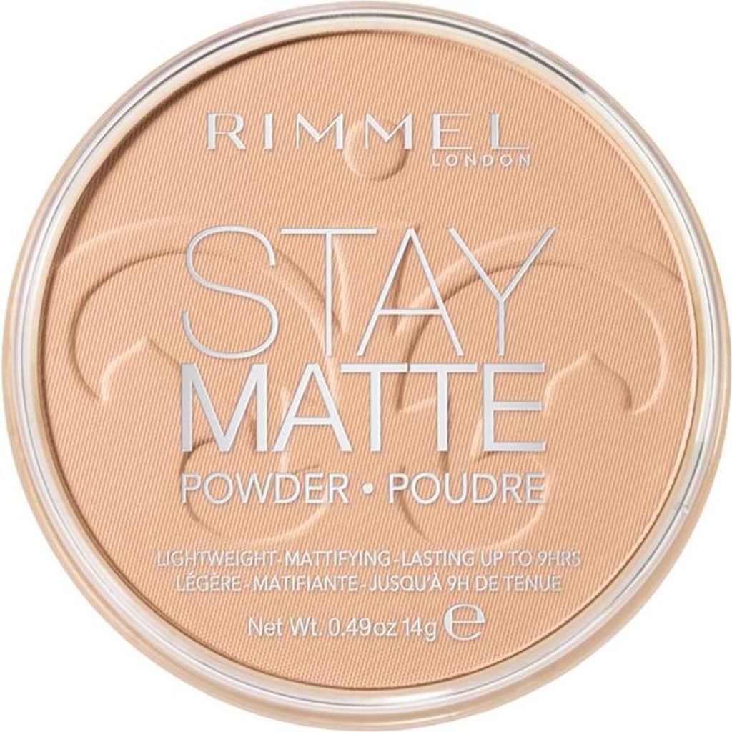 Rimmel Stay Matte Pressed Powder, Jeder Hauttyp, Silky Produktbild 