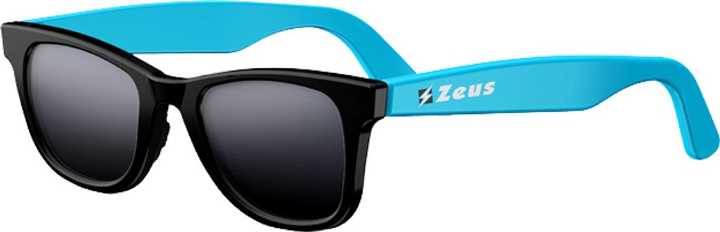 Einheitsgröße NERO/SKY|Zeus Sonnenbrille schwarz/hellblau