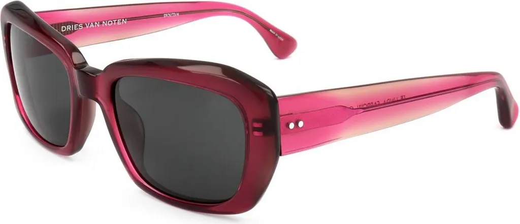 Lunettes de soleil de luxe pour femme DVN73 coloris rouge flamboyant