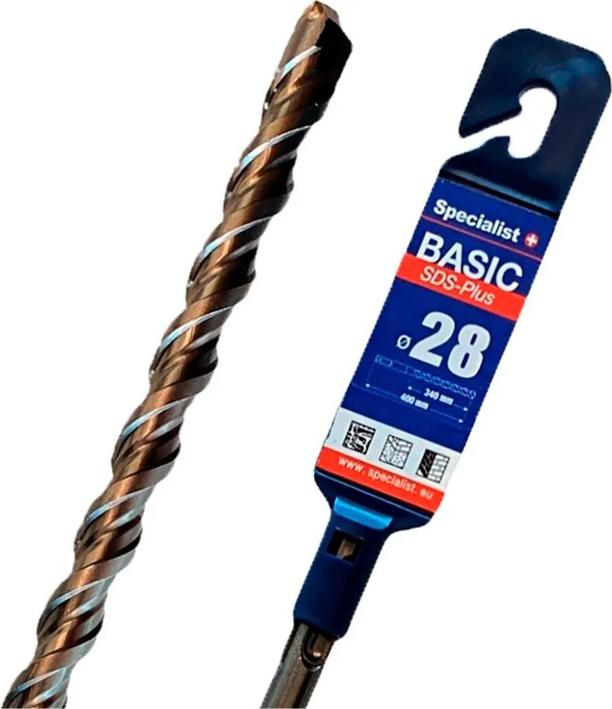 Foret perforateur SDS Plus Specialist+ Basic 28x400mm pour béton
