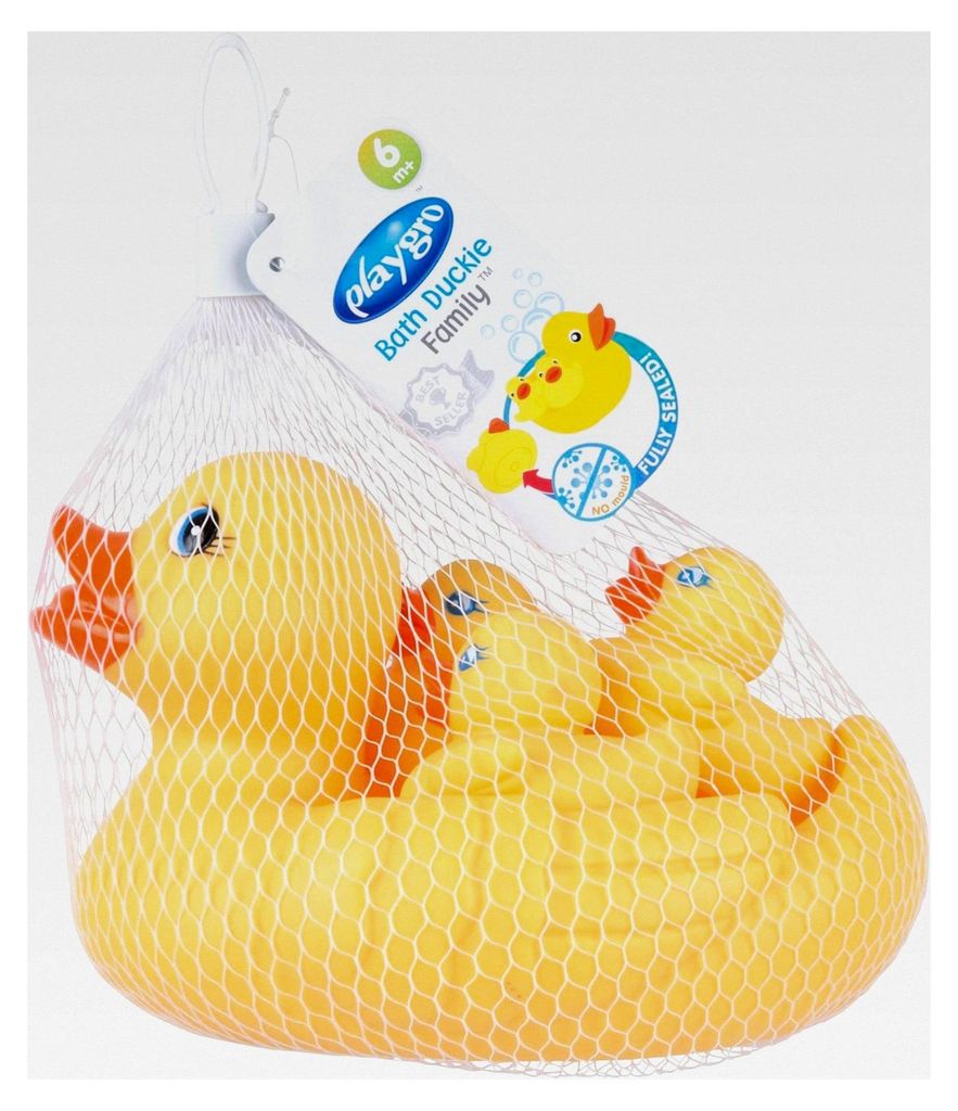 Badeenten-Familie - Babybadeente - Wasserspielzeug - Baden - Kinderspielzeug - gelb