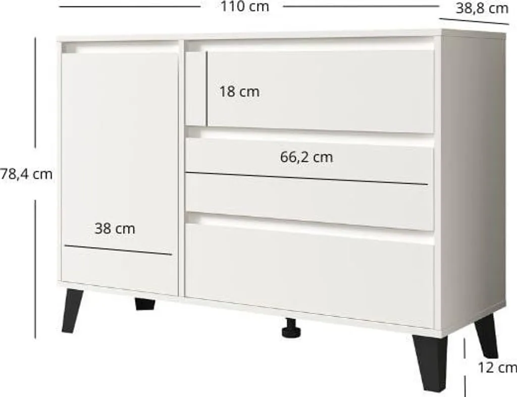 Gagnez de l'espace avec la commode Borg : rangement compact et design - 6