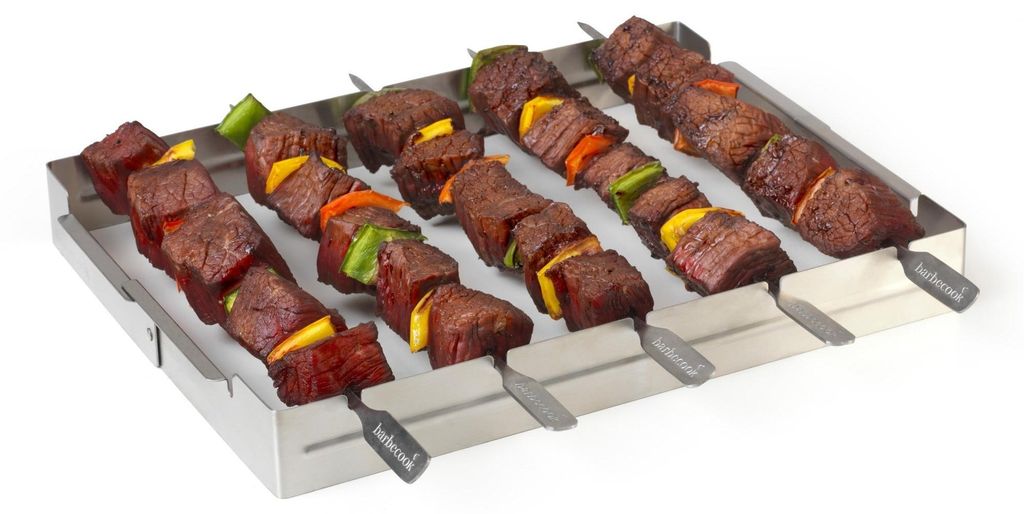 Barbecook 2230026000 Držiak na grilovacie špízy, nerezová Obrázok produktu 