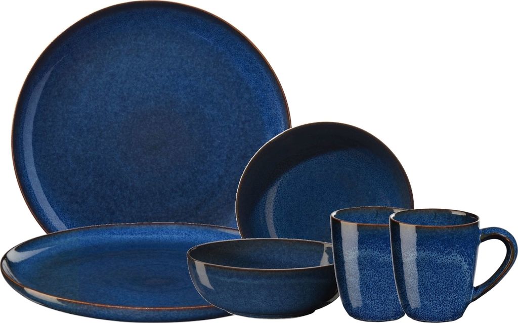 ASA Selection SAISONS Frühstücksset midnight blue 6tlg
