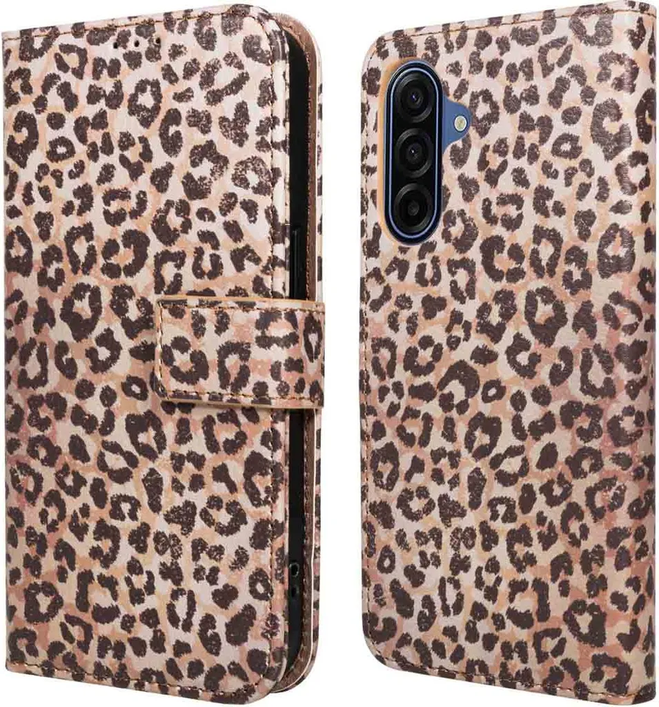 Custodia Professionale Samsung Galaxy A17 Leopard iMoshion Design