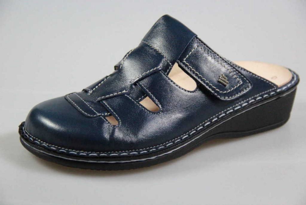 Finn Comfort Komfort Pantoletten JAVA Damen 333038363839 Blau 39 EU