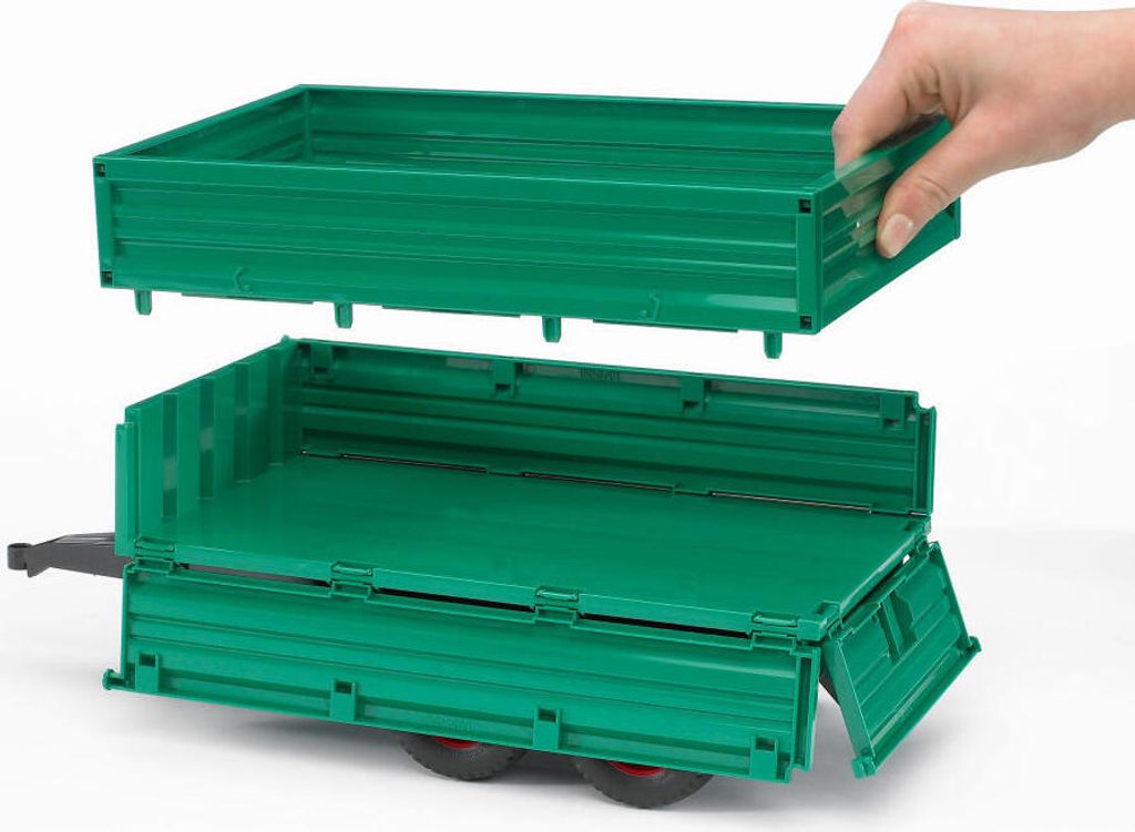 Dvounápravový přívěs se zvýšenými bočnicemi Obrázek produktu 4