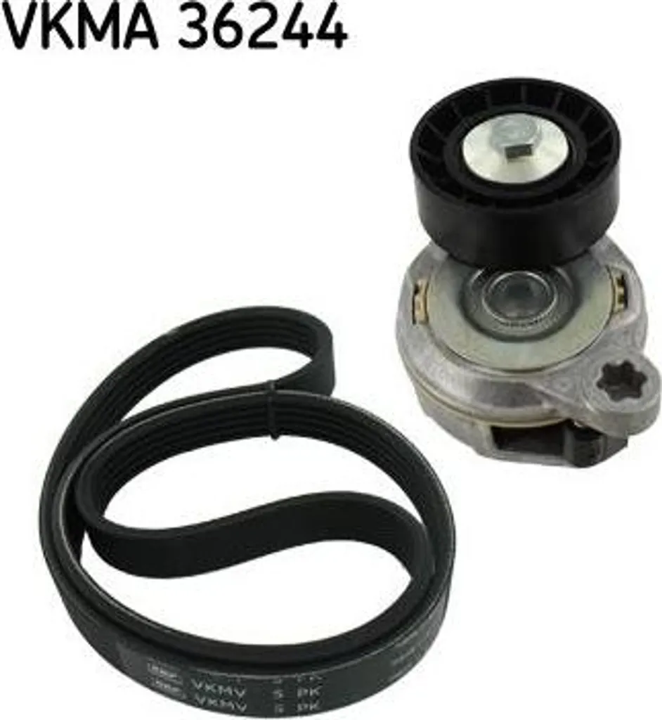 Jeu de courroies crantées SKF VKMA 36244 pour moteurs Volvo S70 XC70