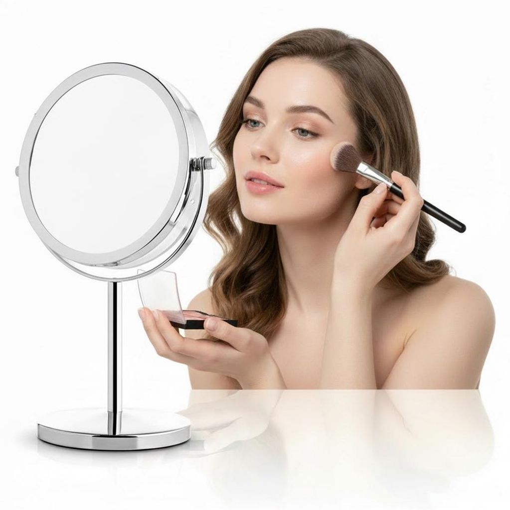 LED 10x specchio per il trucco Specchio per il trucco Immagine del prodotto 
