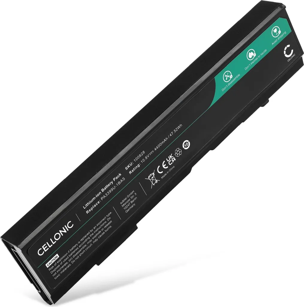 Batteria Notebook Toshiba PA3399U Satellite A100 Tecra S2 11.1V