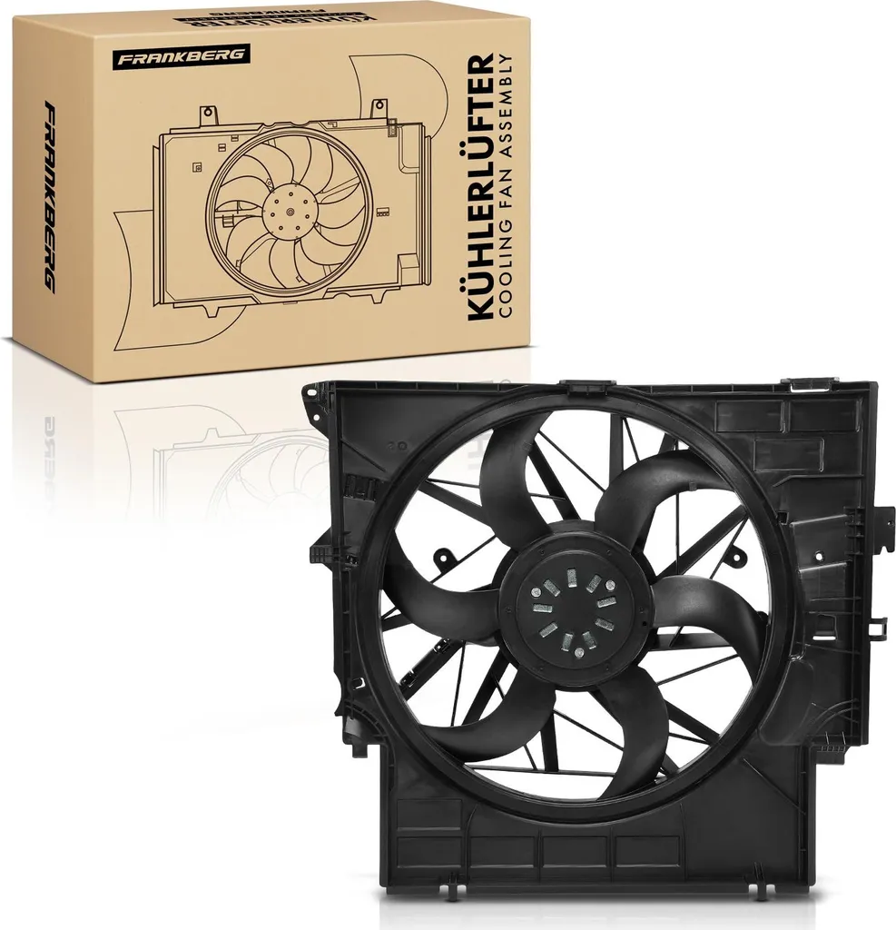 Ventilateur de radiateur pour réparer la surchauffe sur BMW F25 F26