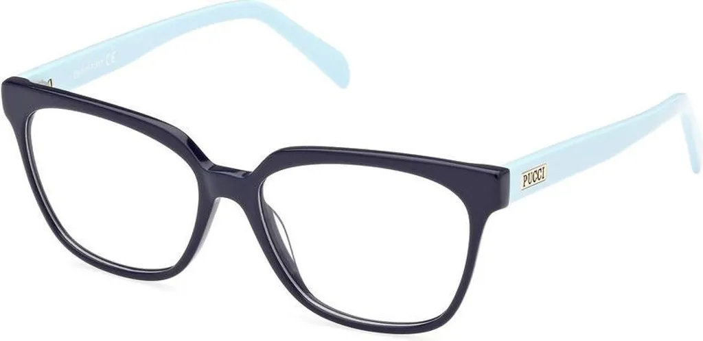 Prezzo Outlet Montatura Emilio Pucci EP5228 Blu Acetato 54mm