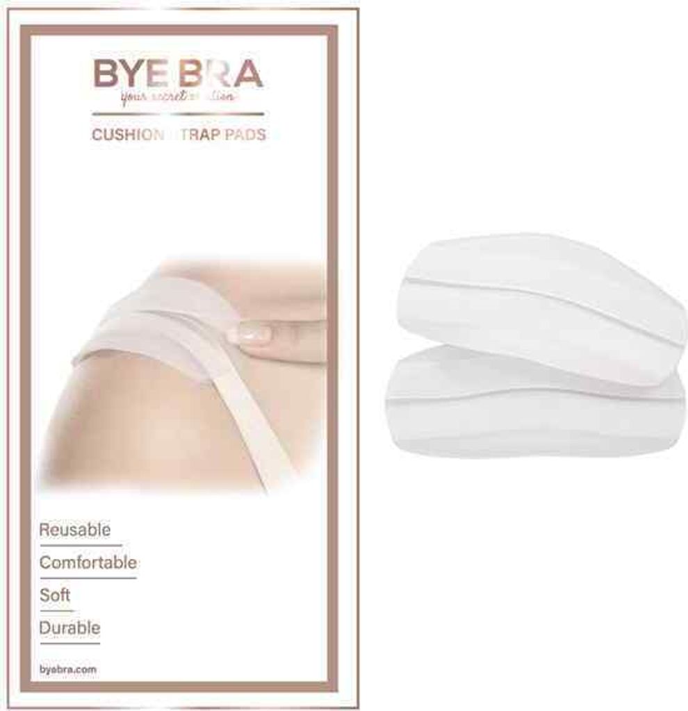 Bye Bra Cushion-Strap Pads Clear