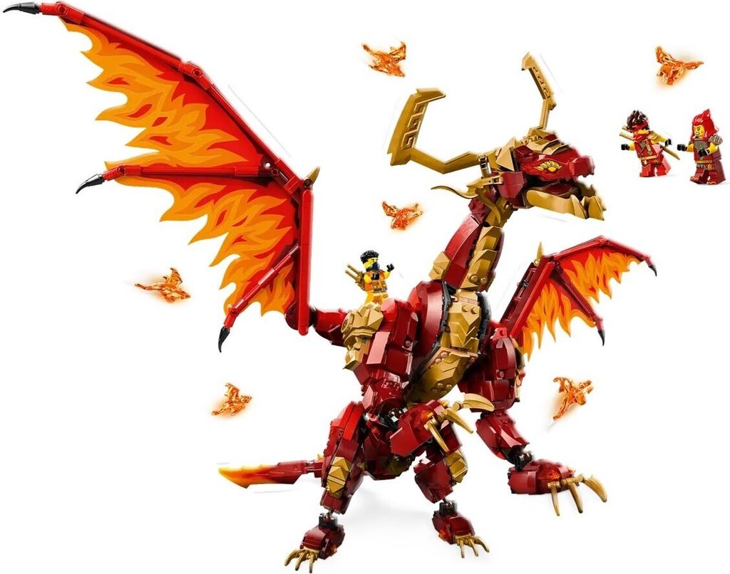 LEGO NINJAGO Smoczyca źródła ruchu, Figurka do Zbudowania, Zdjęcie produktu 18