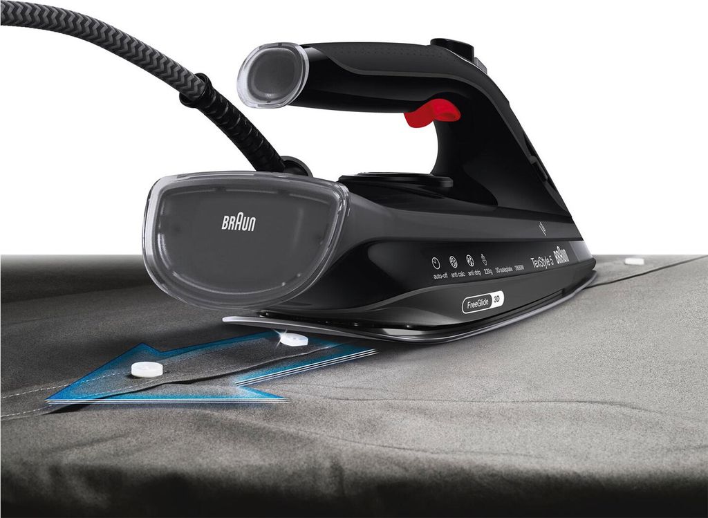 Braun TexStyle 5 SI 5088 BK Fer à repasser à sec & vapeur Image du produit 