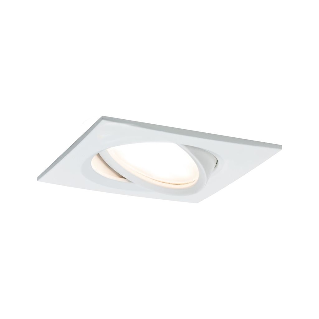 Paulmann 936.77, Einbaustrahler, 1 Glühbirne(n), LED, 6,8 W, 2700 K, Weiß