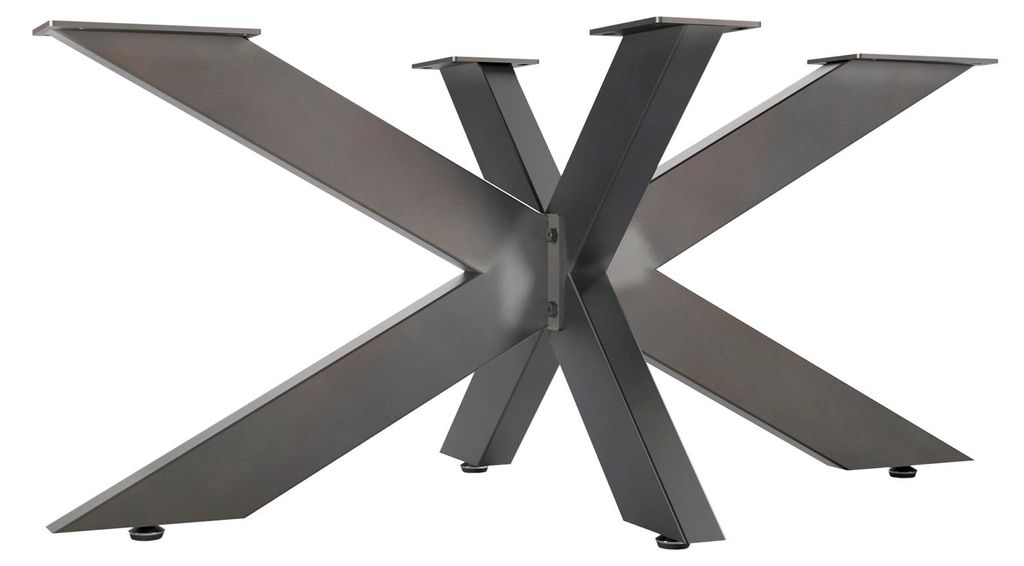 SOTECH Tischgestell SPIDER 980 x 580 x 430 mm – Vintage Look, Stahl