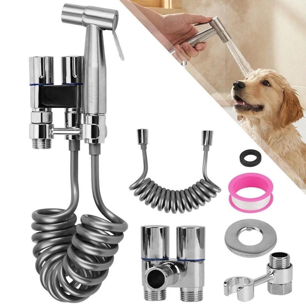 Doccetta per bidet con supporto in acciaio inossidabile, Immagine del prodotto 
