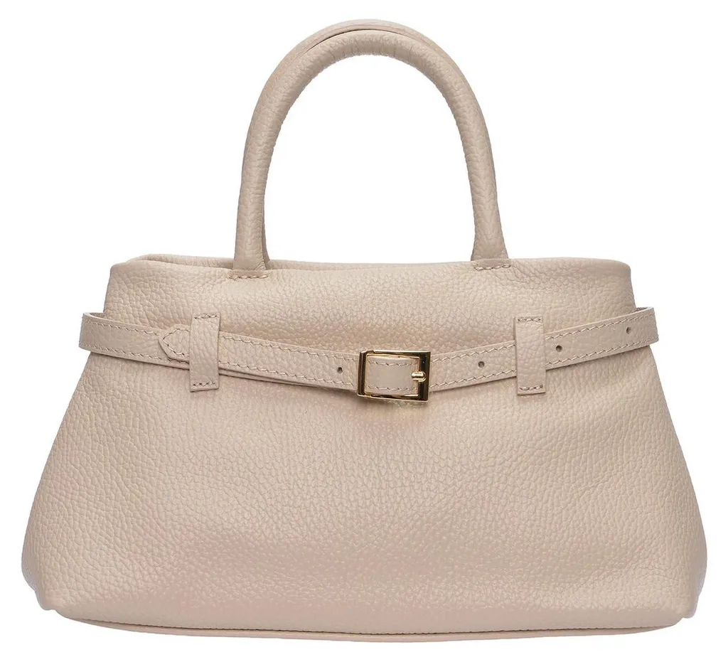 Grand sac à main cabas beige Luisa Vannini collection été 2026 LV 1003T