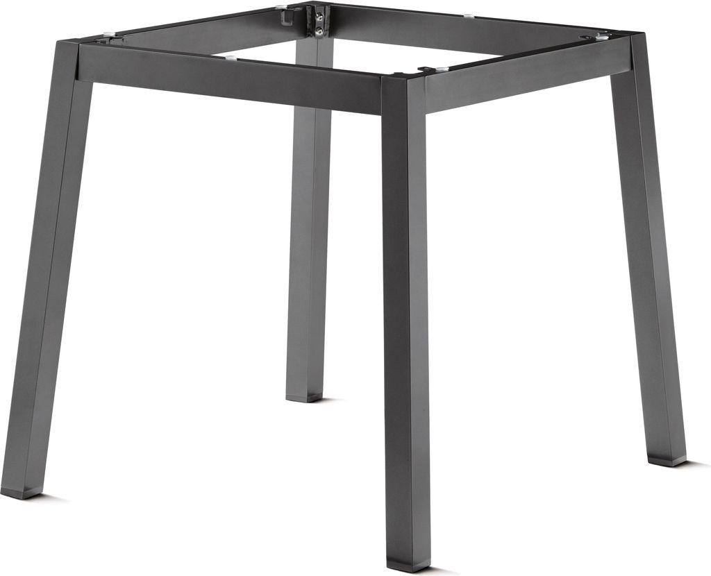 Tischgestell >Loft Polytec< in Anthrazit, Aluminium - 70x73x70cm (BxHxT)