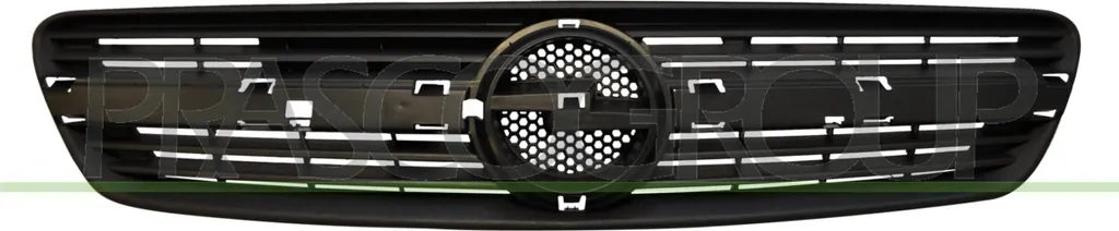 Remplacer calandre cassée Meriva X03 : Grille PRASCO OE 6320109 exacte