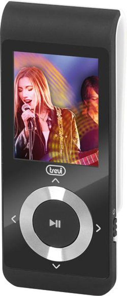 TREVI MP4 Player m.Clip 4GB 1.8''LCD MicroSD-Slot MP3 WMA FM weiß MPV 1728 WEIß