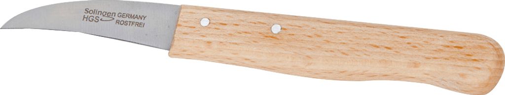 Schälmesser mit Holzgriff 6 cm EUROHOME