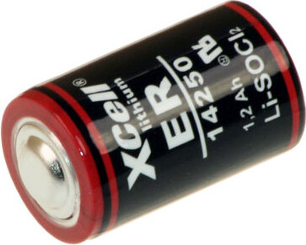 KRAFTMAX Lithium-Batterie LS14250, 1/2 AA-Zelle, 3,6 V-, 1200 mAh