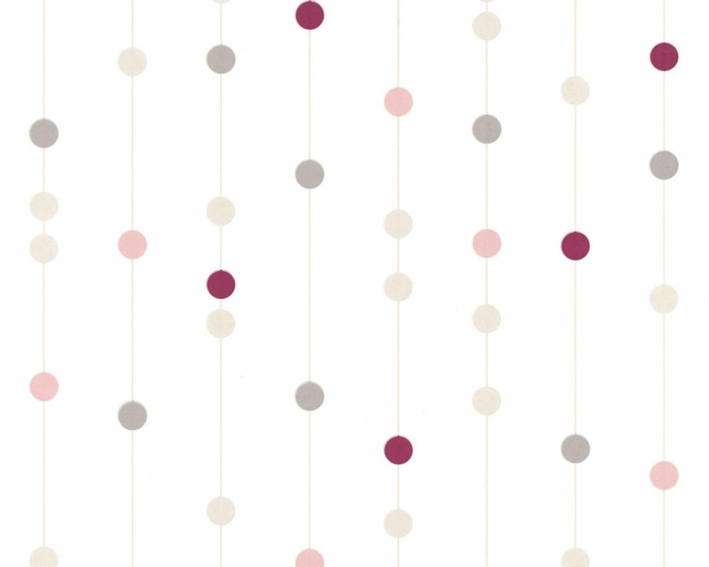 A.S. Création Vliestapete Life 3, beige, rot, weiß, 10,05 m x 0,53 m, 208514, 2085-14