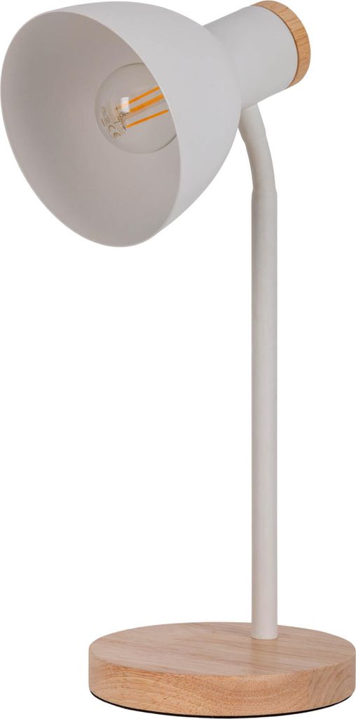Näve Leuchten Tischleuchte MARIE mit E14 Tischleuchte MARIE mit E14 Tischleuchten - Schreibtischleuchte "MARIE" H: 36,5cm braun, Tischlampe im Ret...