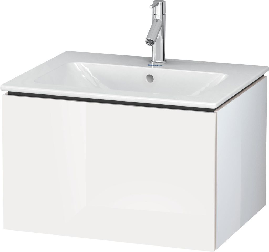 Duravit Waschtischunterbau L-CUBE 620 x 481 x 400 mm weiß hochglanz