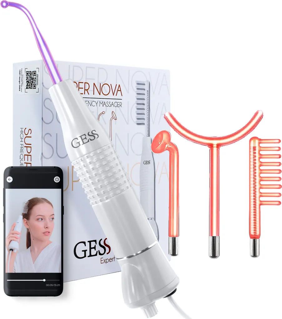 GESS SuperNova Haute Fréquence : Solution Anti-Acné et Anti-Chute de Cheveux