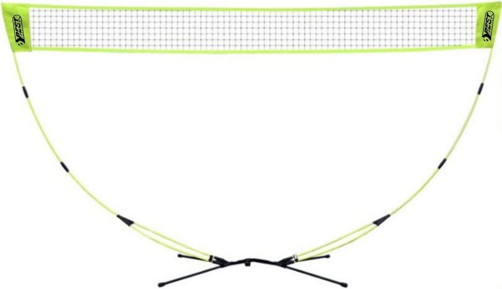 Best Sporting Badminton Netz Outdoor 300 x 150 cm I Tragbares Federball Netz für Garten mit Tragetasche I Federballnetz