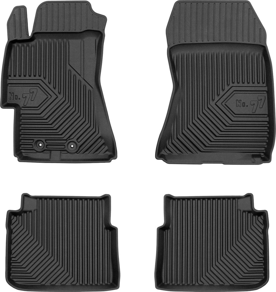 FROGUM Gummimatten Autofussmatten für Subaru Impreza III 2007-2011