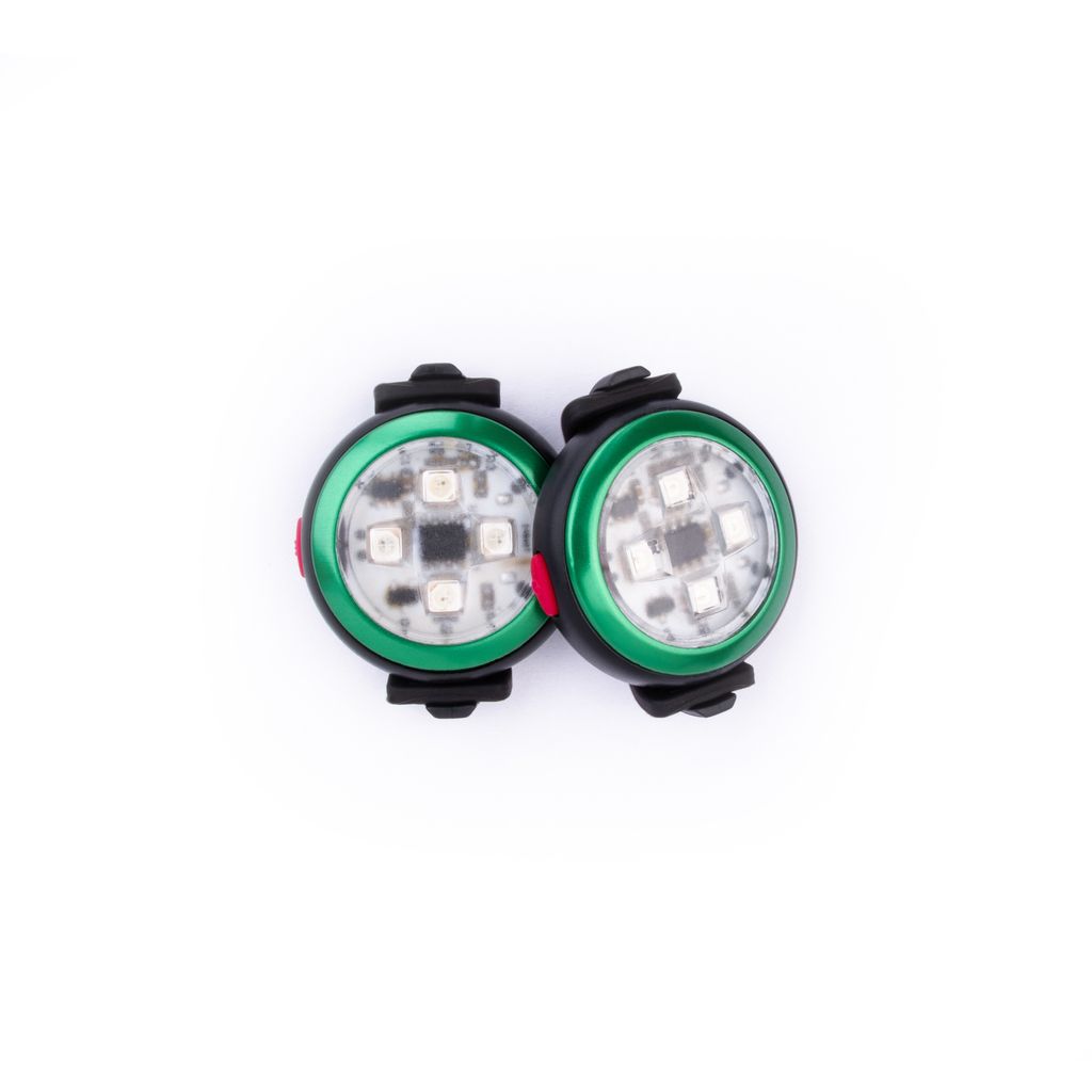 Curli Rechargable luumi LED Green