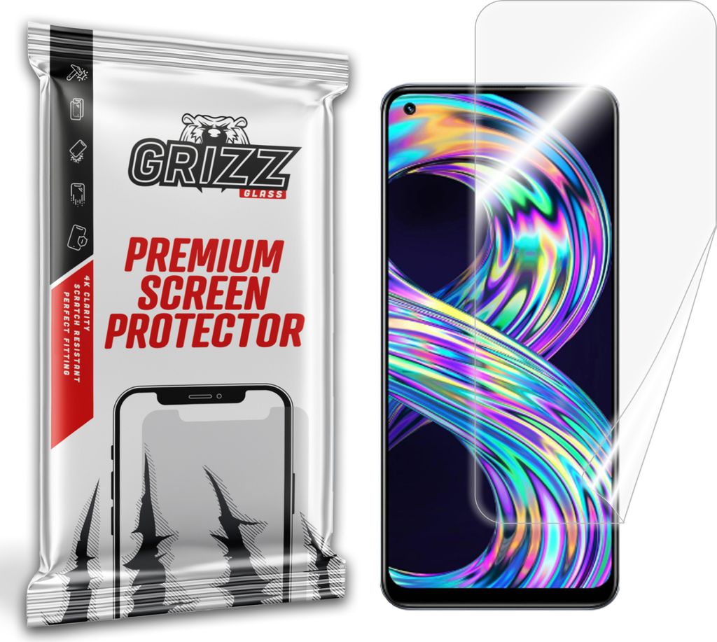 GrizzGlass Keramische Folie CeramicFilm für Realme 8 4G Produktbild 