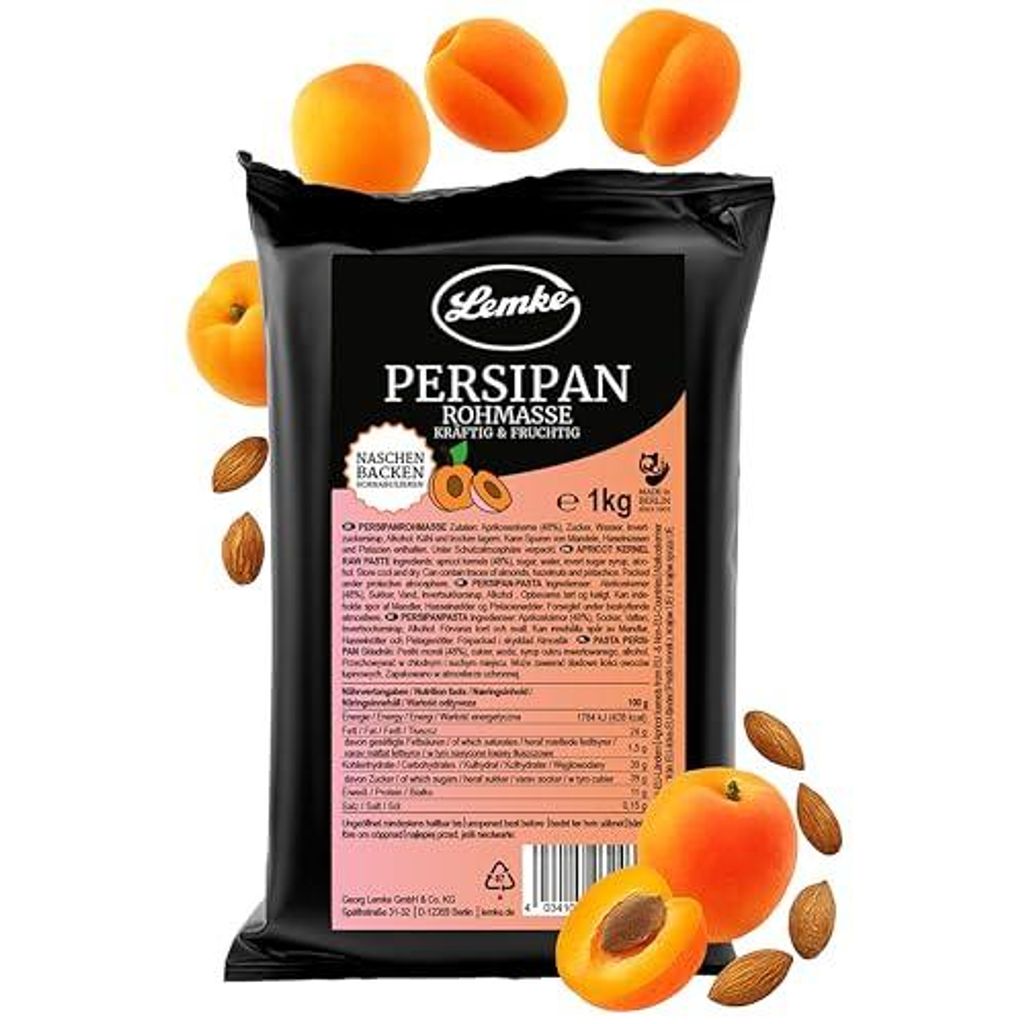 Lemke Berliner Persipanrohmasse 1 kg– Aus 48 % Produktbild 