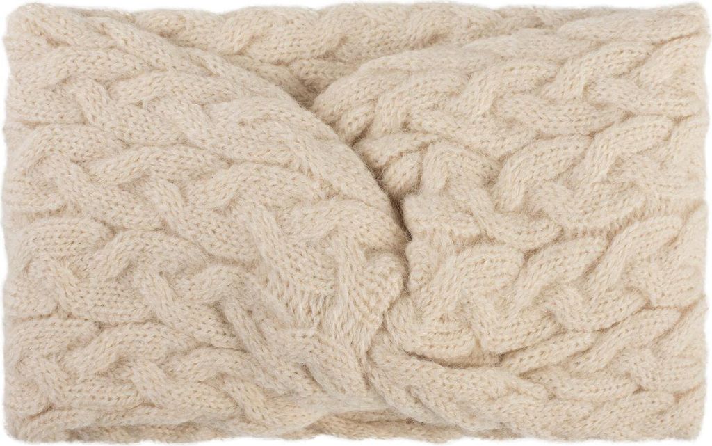 styleBREAKER Damen Strick Stirnband mit Zopfmuster und Produktbild 