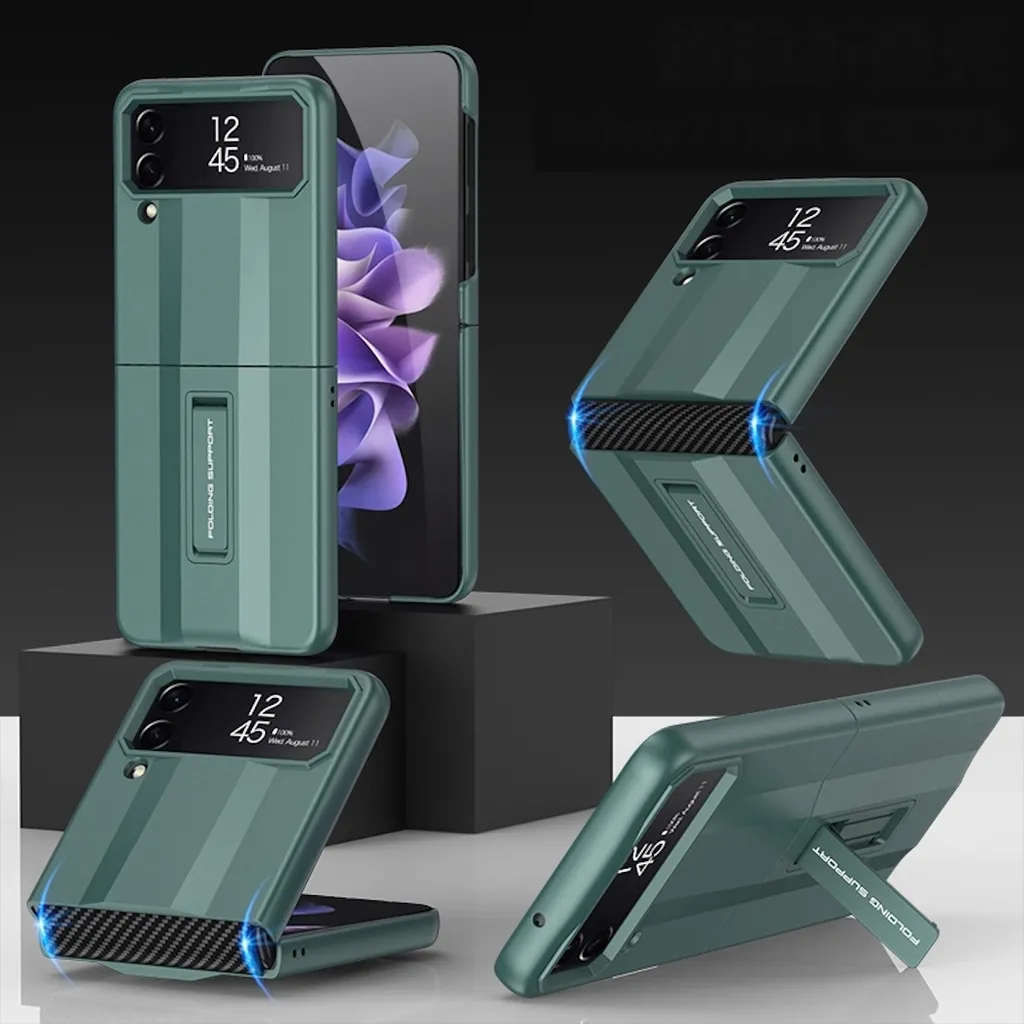 Cover All-Inclusive Samsung Z Flip 4 Verde: Massima Protezione 360°