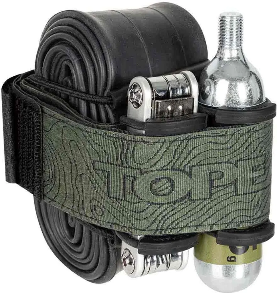 Sangle Topeak Elementa Strap Grey L pour dépannage rapide à vélo