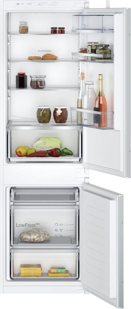 NEFF BSHG Kühl-Gefrierkombi int. 54.1cm 183/84L Schlepptür E weiß KI5862SE0S
