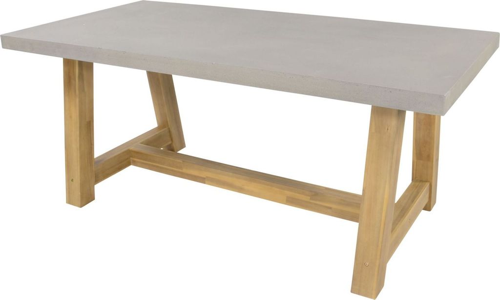 Lesli Living Gartentisch Diningtisch "Judy" Polystone Produktbild 