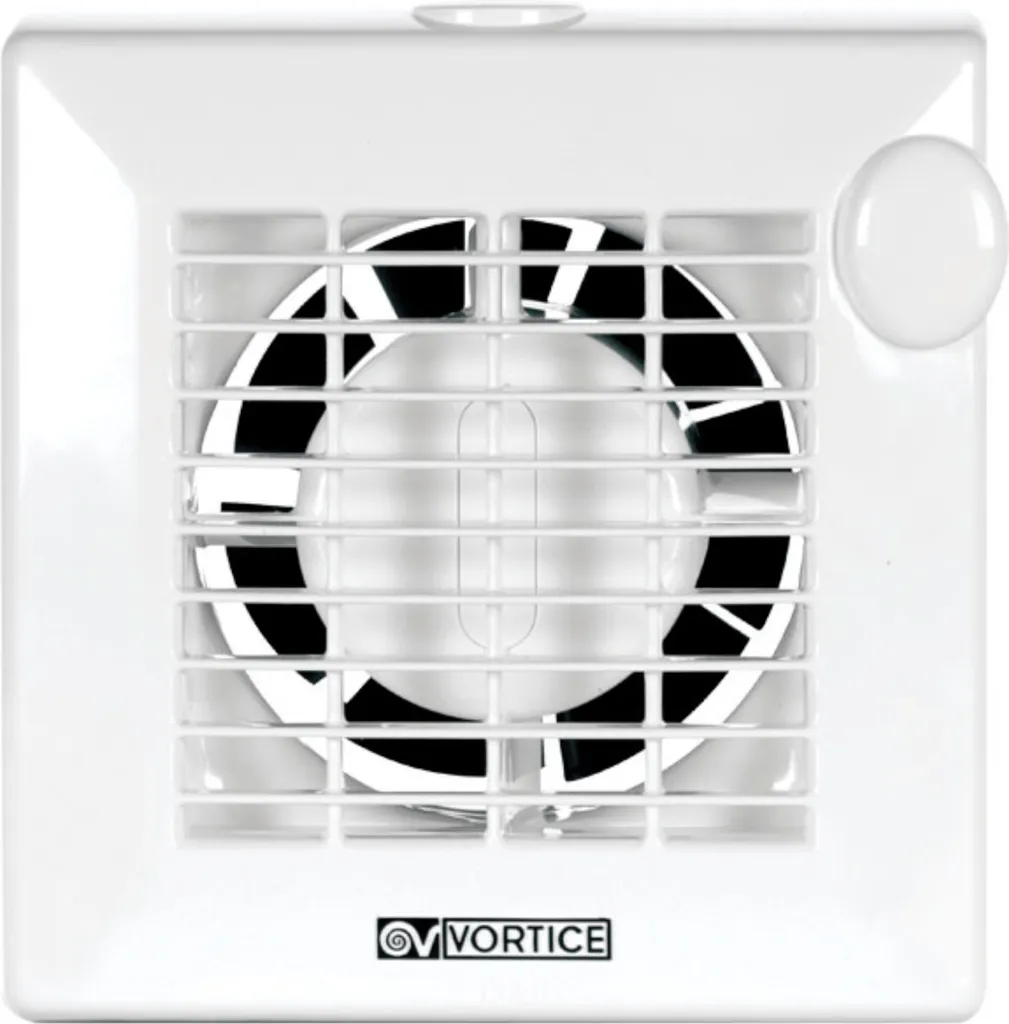 Extracteur d'Air Mural 120mm Vortice M 120/5" LL pour Salle de Bains